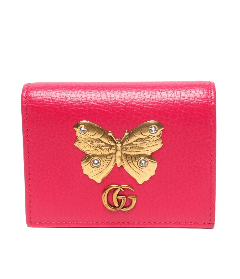 GUCCI 二つ折り財布 GGマーモント 499361 525040 レディース グッチ
