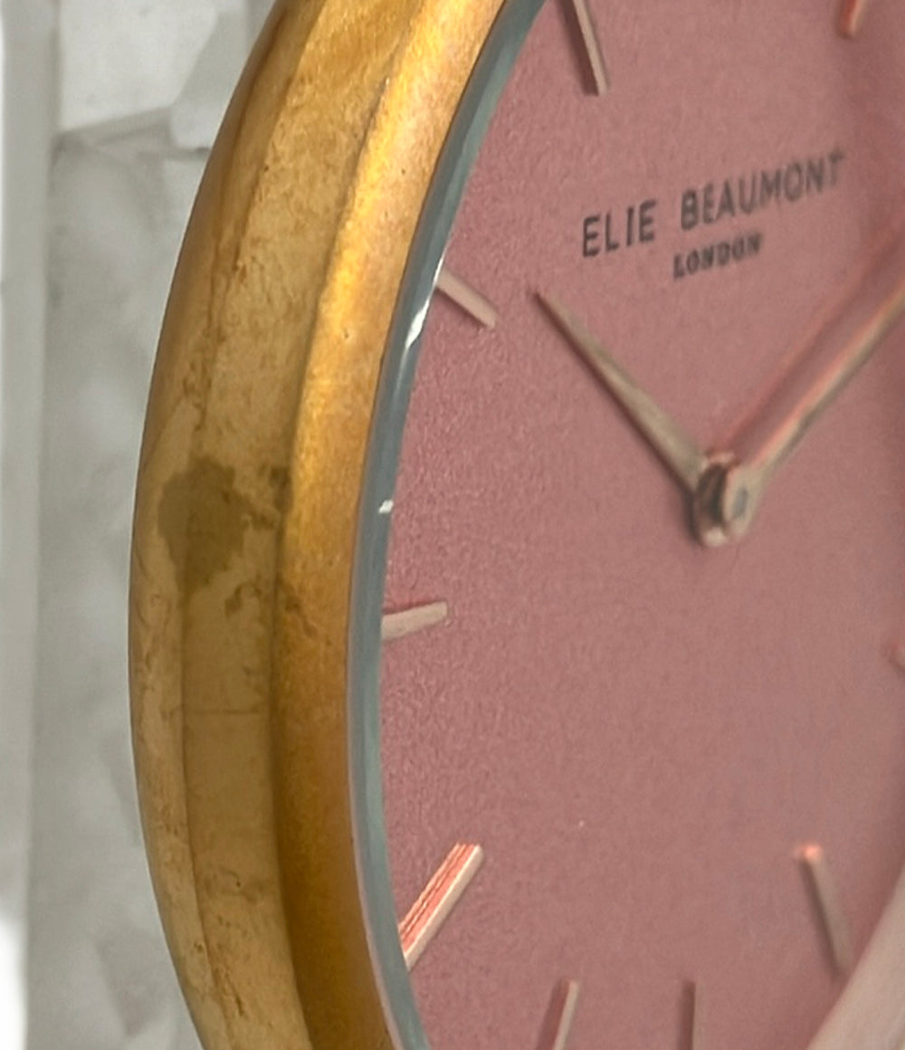 ELIE BEAUMONT 腕時計 クオーツ ピンク EB817 レディース エリー・ビューモント