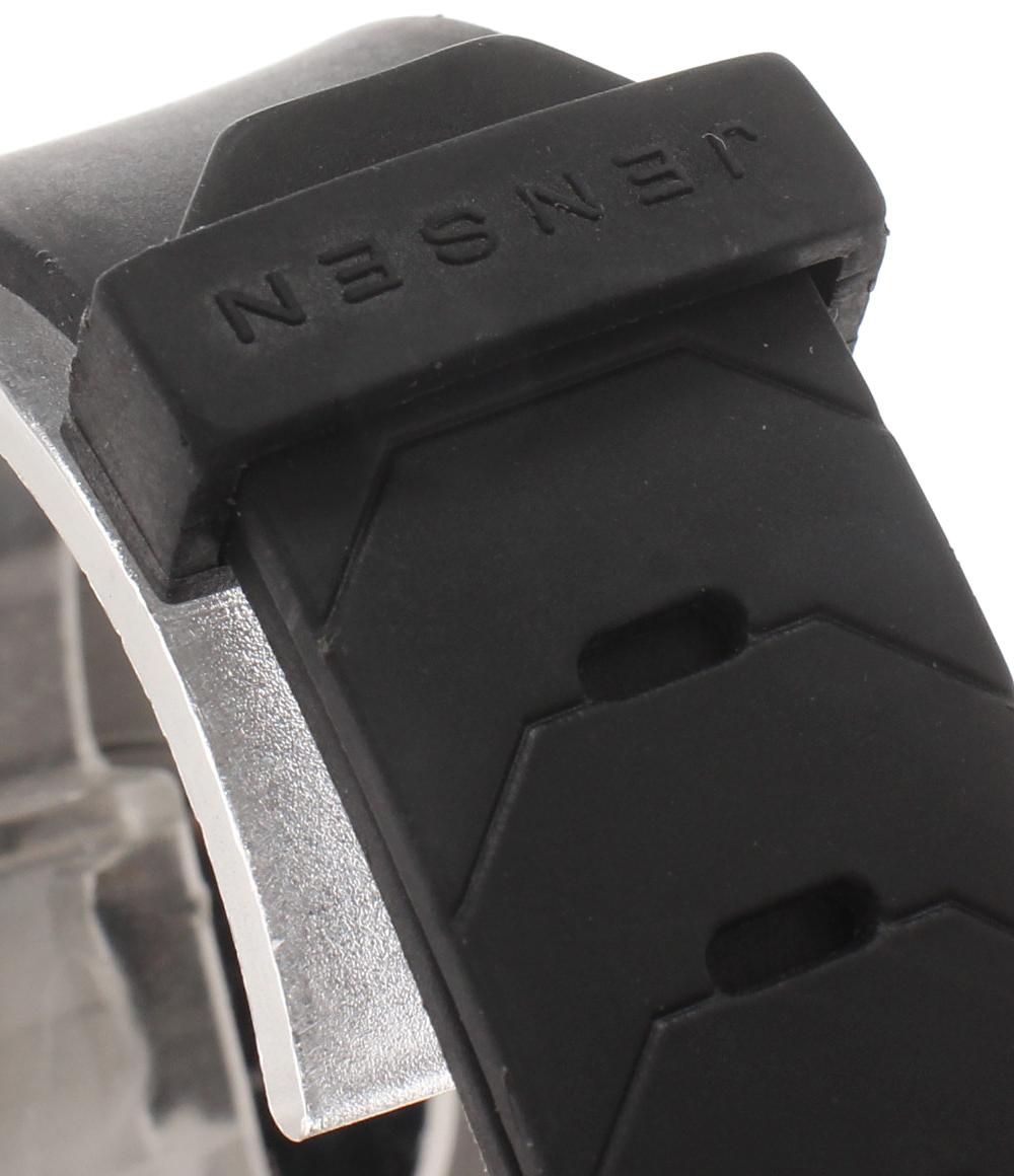 JACOB JENSEN 腕時計 クオーツ ブラック ユニセックス ヤコブイェンセン