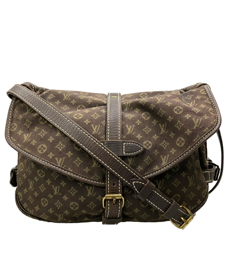 LOUIS VUITTON ショルダーバッグ 斜め掛け ソミュール30 モノグラム