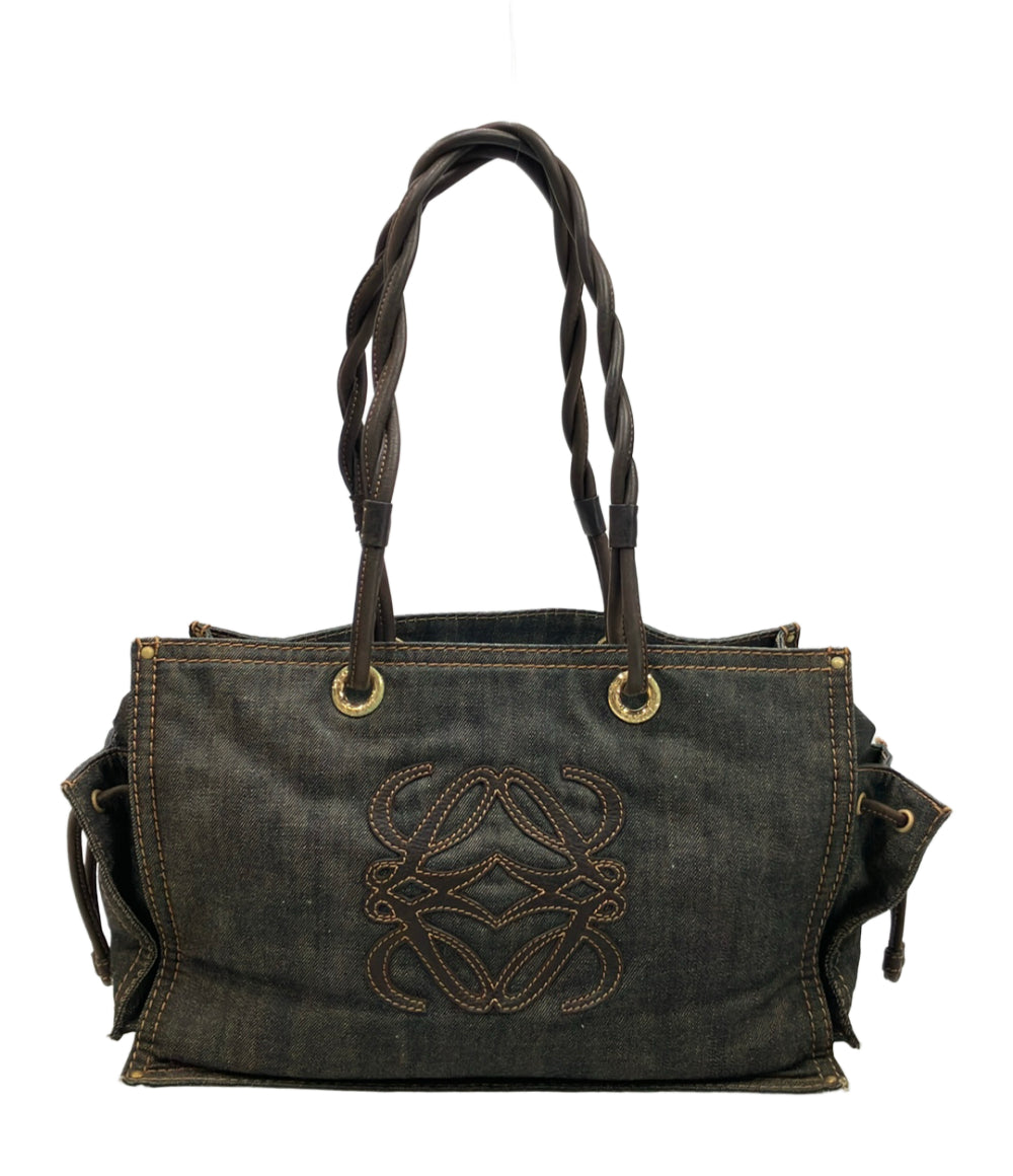 LOEWE デニム トートバッグ アナグラム LOEWE トートバッグ デニム アナグラム レディース ロエベ – Rehello