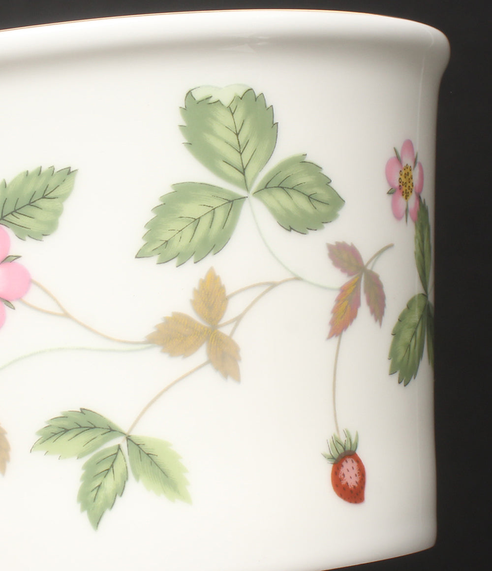 美品 WEDGWOOD カップ&ソーサー 2客セット ペア デルフィ ワイルドストロベリー ウェッジウッド