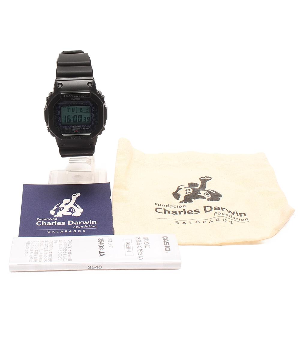 美品 CASIO 腕時計 チャールズ・ダーウィン財団コラボ Bluetooth G-SHOCK ソーラー GW-B5600CD-1A2JR メンズ カシオ