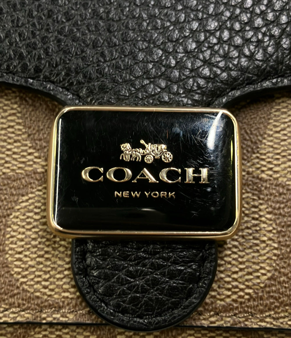 COACH 二つ折り財布 キャンバス シグネチャー C7805 レディース コーチ