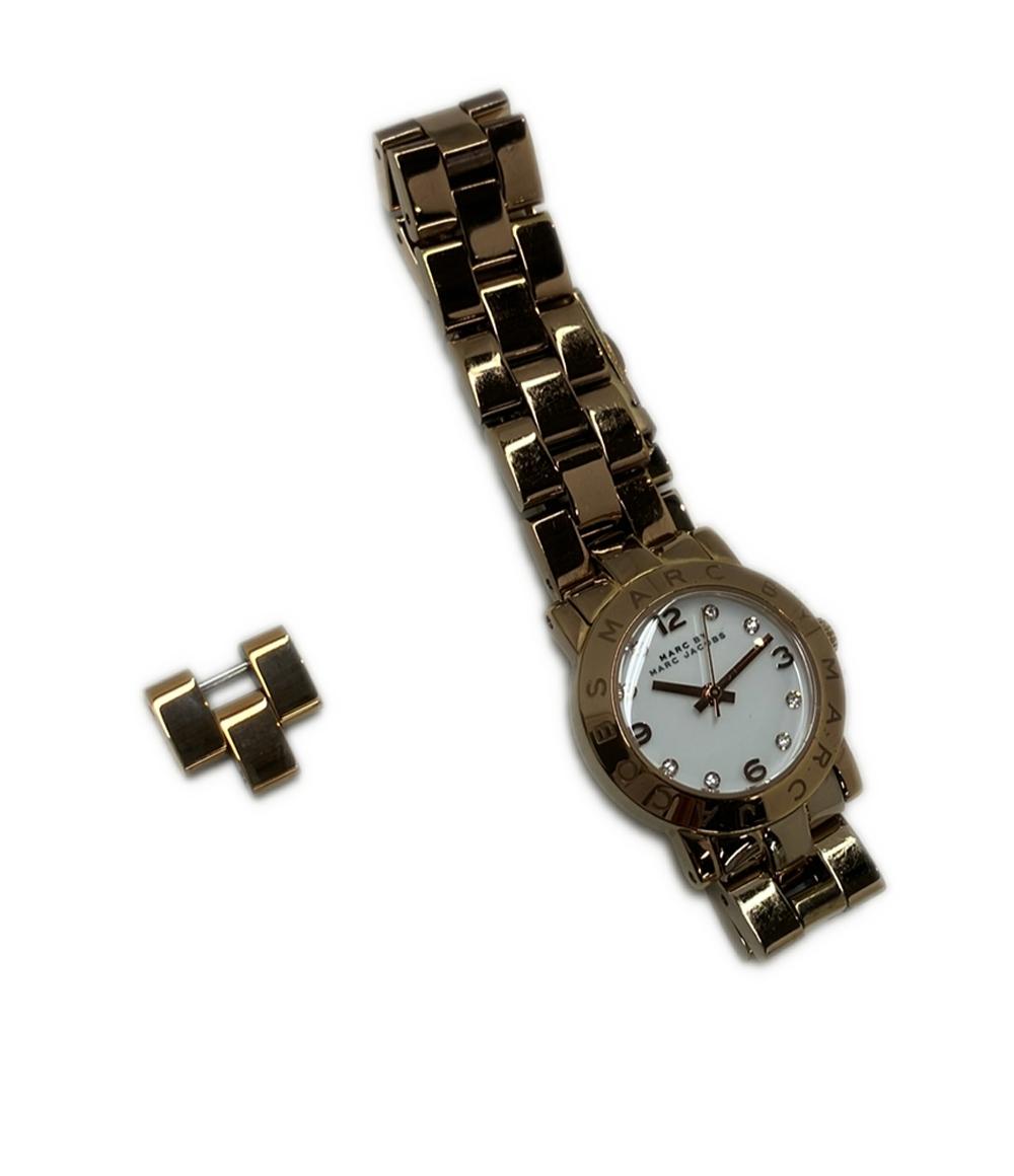 MARC BY MARC JACOBS 腕時計 クオーツ ホワイト MBM3078 レディース マークバイマークジェイコブス