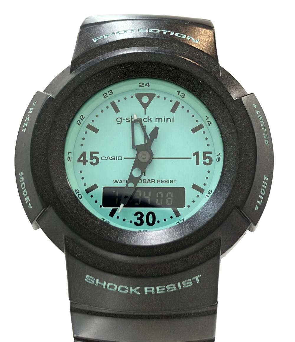 CASIO 腕時計 G-SHOCK mini クオーツ ブルー GMN-500 レディース