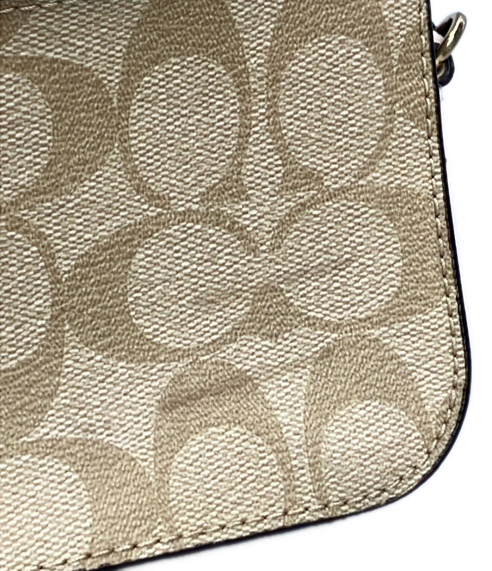 COACH ショルダーバッグ 斜め掛け シグネチャー 91677 レディース コーチ