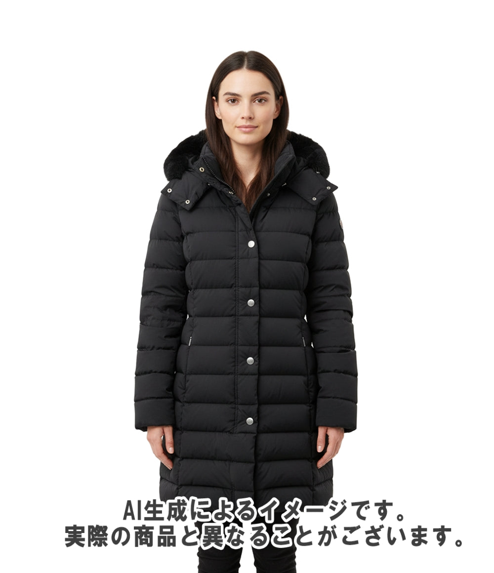 CAPEHORN ダウンコート SANTACRUZ ECOFUR ダウンジャケット アウター ファー付き ミディアム丈 2023AW 52572 レディース SIZE 44 (L) ケープホーン