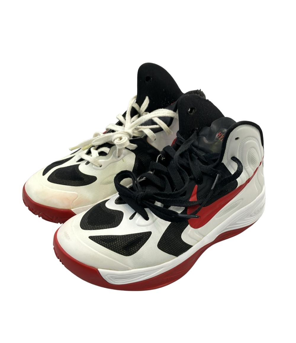 Nike フットボールシューズ 黒/赤 ハイカット NIKE ハイカットシューズ バスケットボールシューズ HYPERFUSE JAPAN