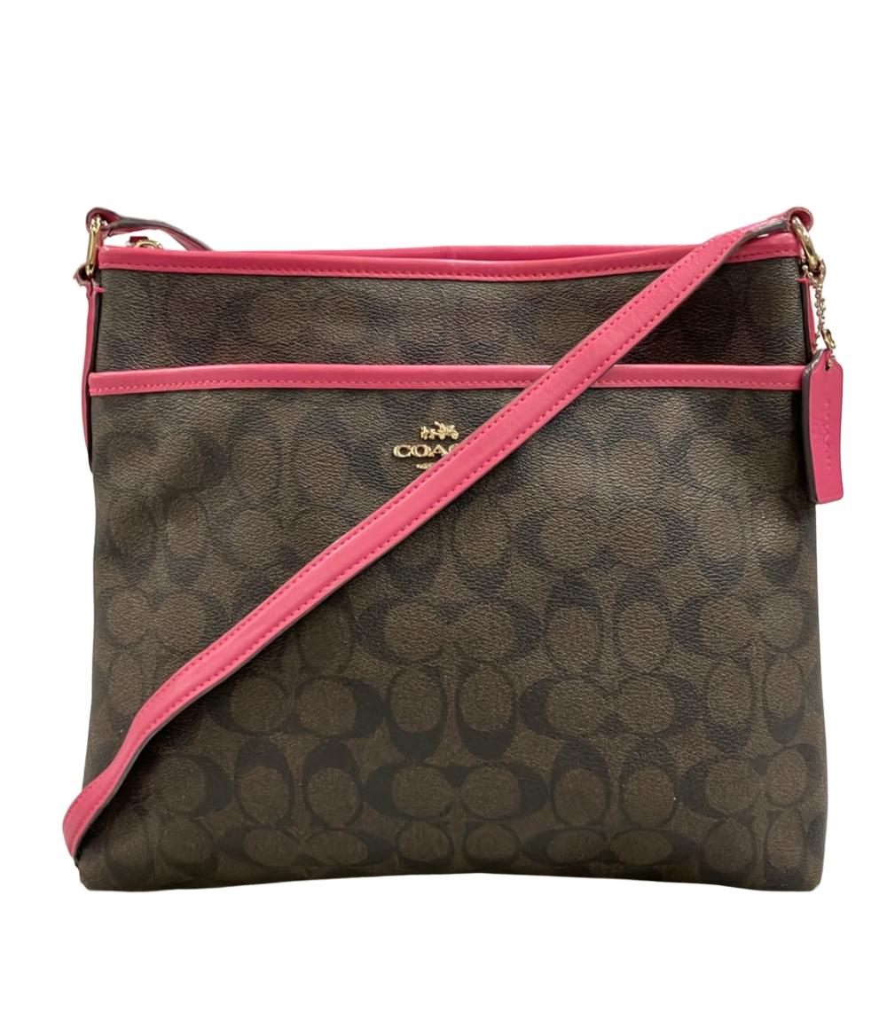 美品 COACH ショルダーバッグ シグネチャー レディース 8183 COACH ショルダーバッグ 斜め掛け シグネチャー F23866 レディース