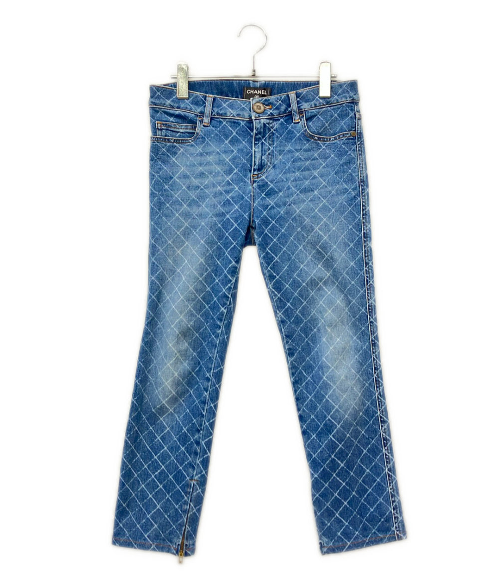 CHANEL デニムパンツ P56067V42287 レディース SIZE 38 シャネル 