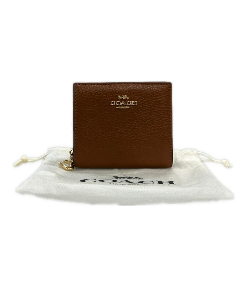 美品 コーチ 二つ折り財布 C2862 レディース COACH