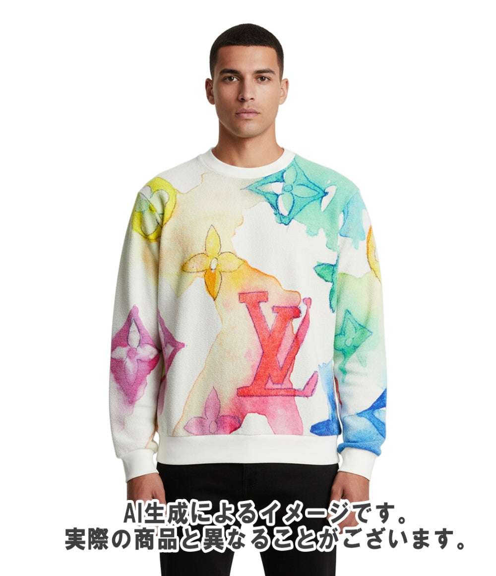 LOUIS VUITTON スウェット 裏起毛 RM311V AU4 HLY02W メンズ SIZE M ルイ・ヴィトン