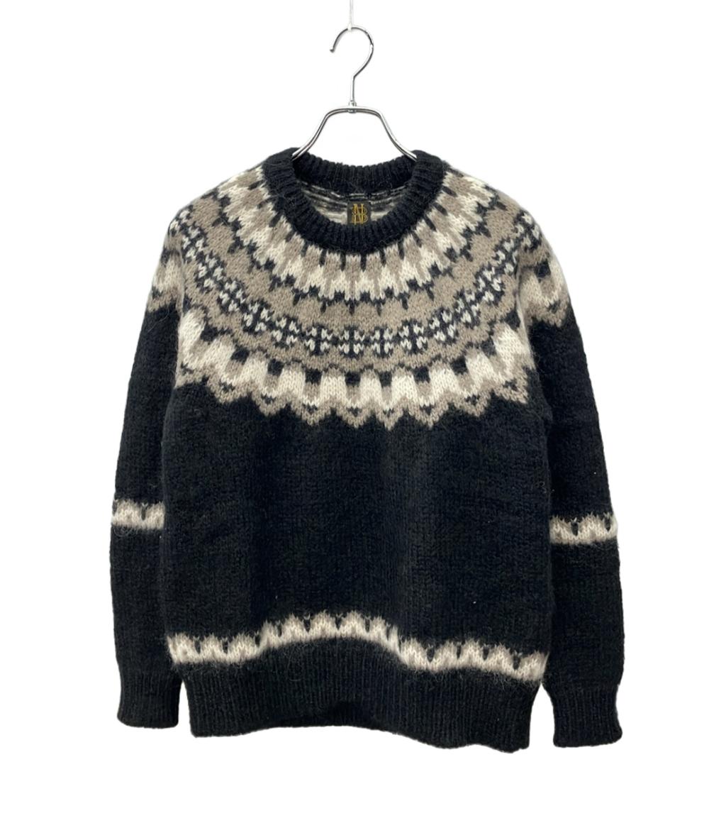 batoner 長袖ニット モヘヤ BN-21FM-044 メンズ SIZE 1 (S) バトナー 