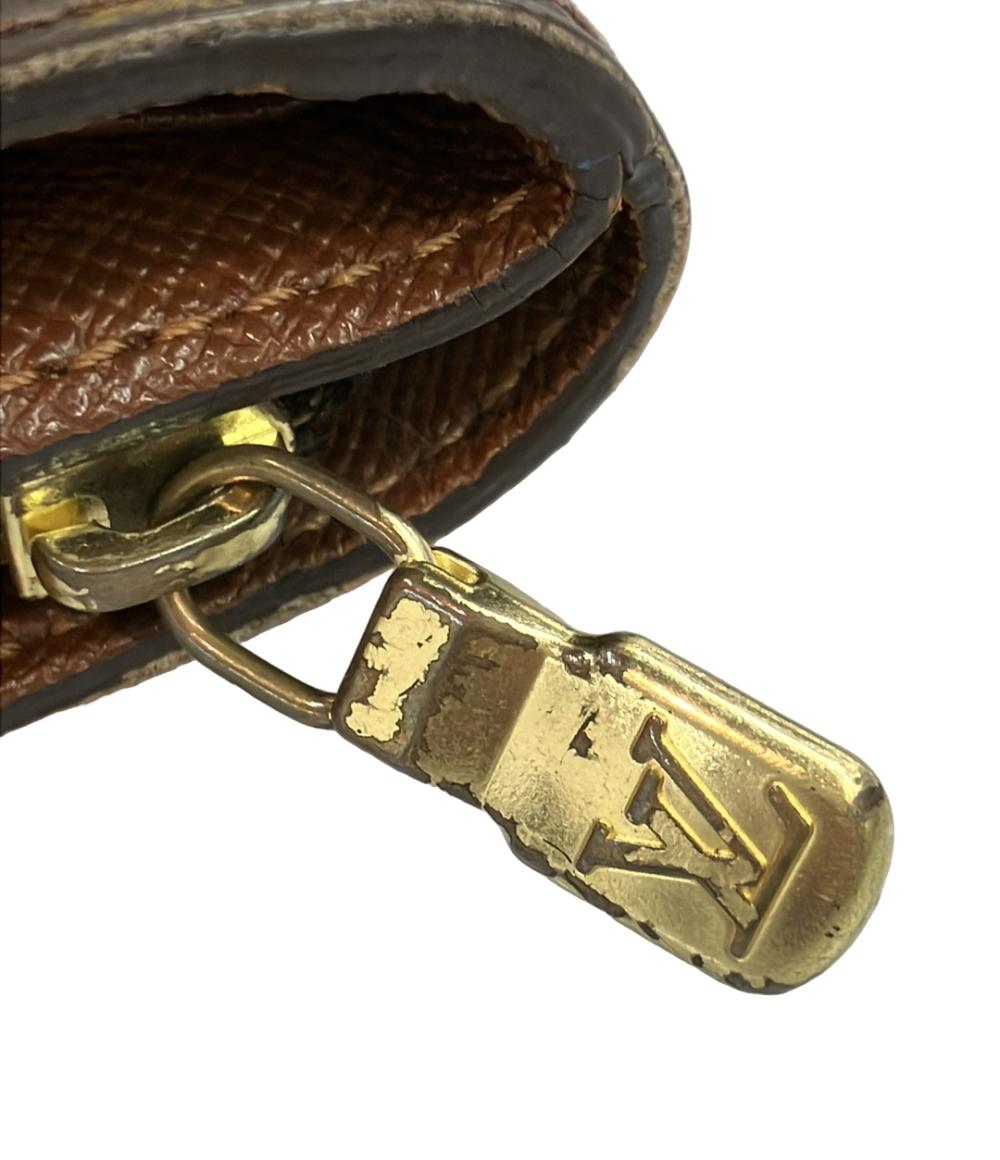 ルイ・ヴィトン 二つ折り財布 コンパクトジップ モノグラム M61667 レディース LOUIS VUITTON