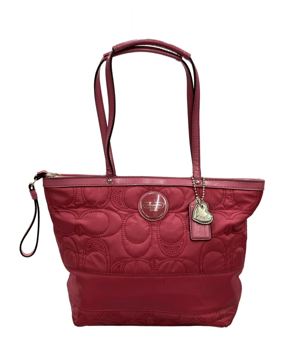 COACHハンドバッグ新品同様！ COACH ハンドバッグ トートバッグ シグネチャー F17888 レディース