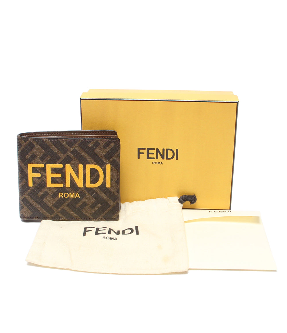 FENDI 二つ折り財布 ズッカ柄 7M0339 メンズ フェンディ