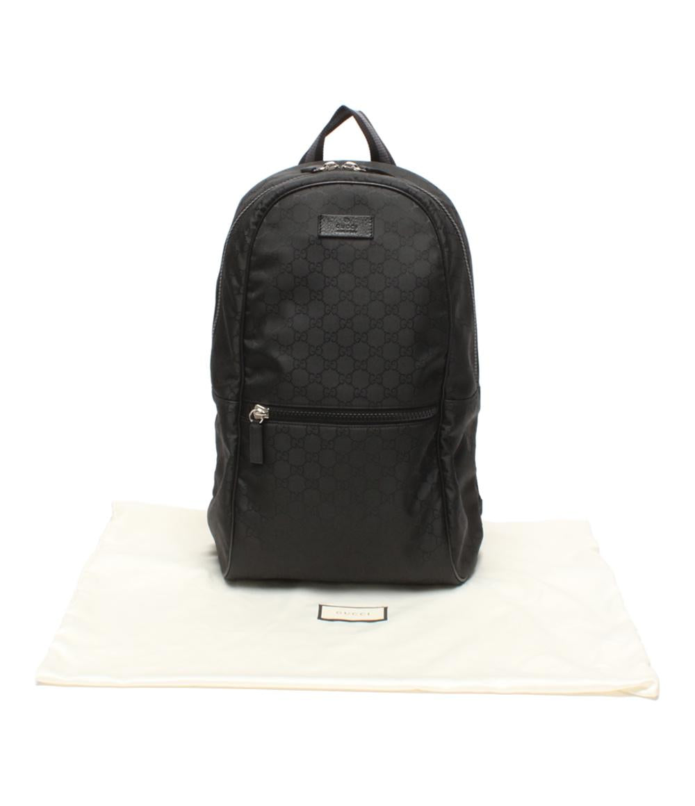 美品 グッチ リュック GGナイロン 449181 001998 レディース GUCCI