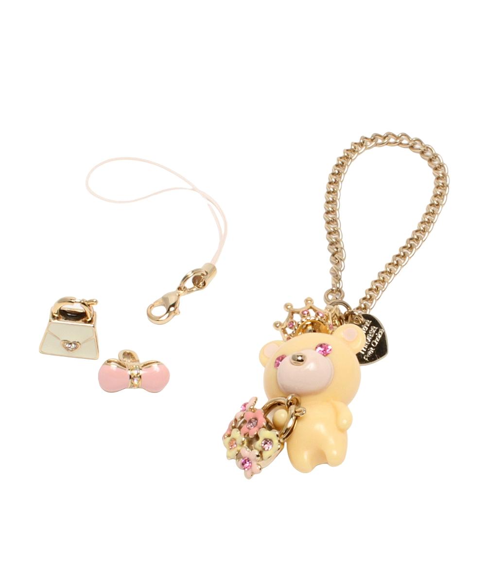 美品 Samantha Thavasa petit Choice バッグチャーム ストラップ ベア