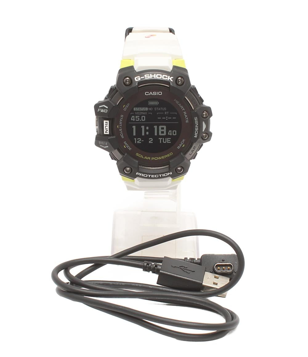 CASIO スマートウォッチ 腕時計 Bluetooth ソーラーアシスト充電 G-SQUAD G-SHOCK バッテリー充電 GBD-H1000-1A7JR メンズ カシオ