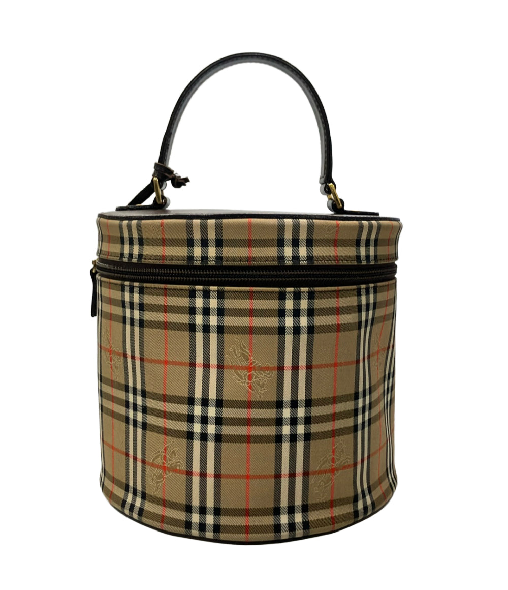 BURBERRY ハンドバッグ バニティバッグ ノバチェック レディース