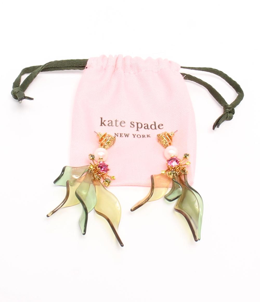 美品 Kate Spade ピアス ルーフトップ ガーデン ステートメント ドロップ レディース ケイトスペード