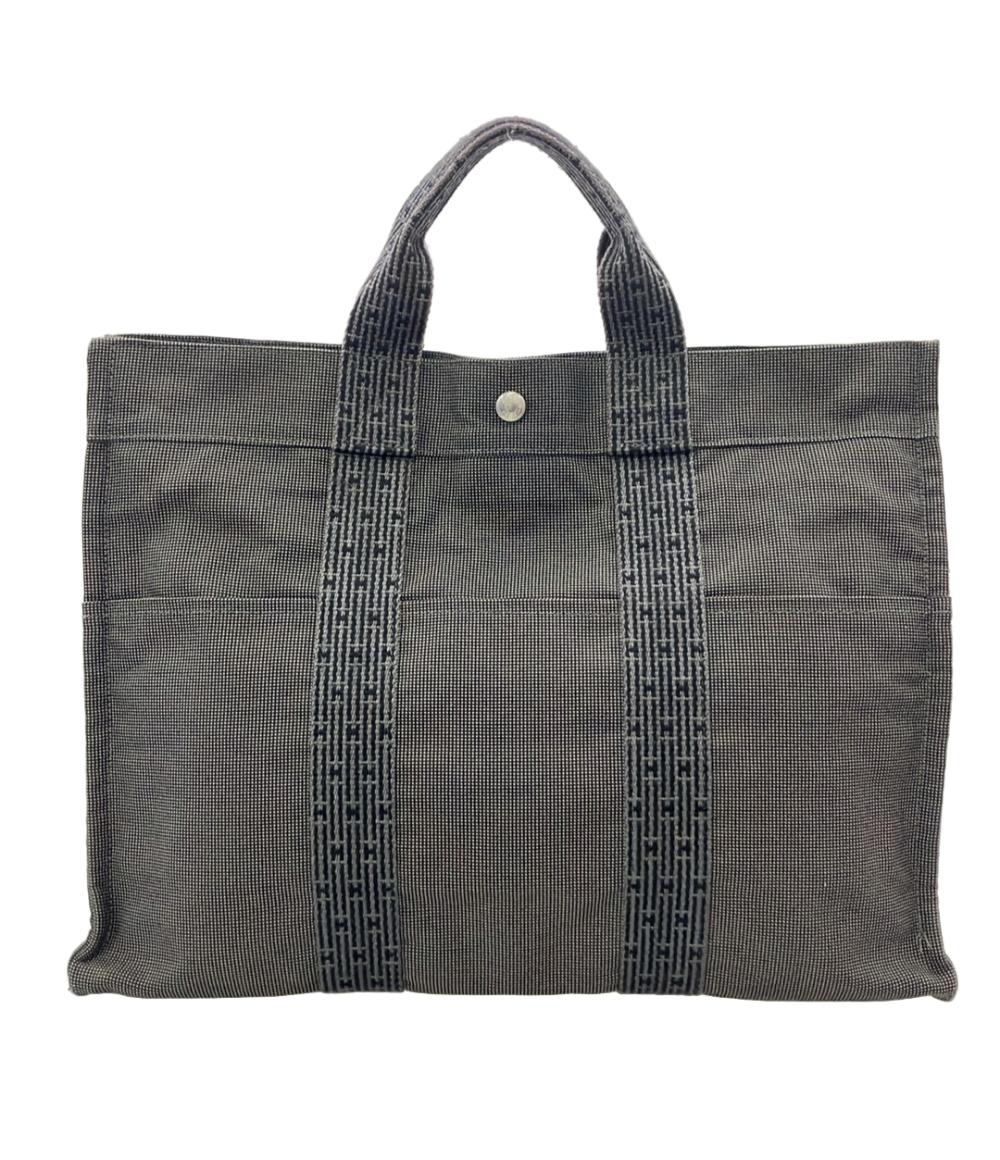 HERMES トートバッグ シルバー金具 エールライン MM レディース
