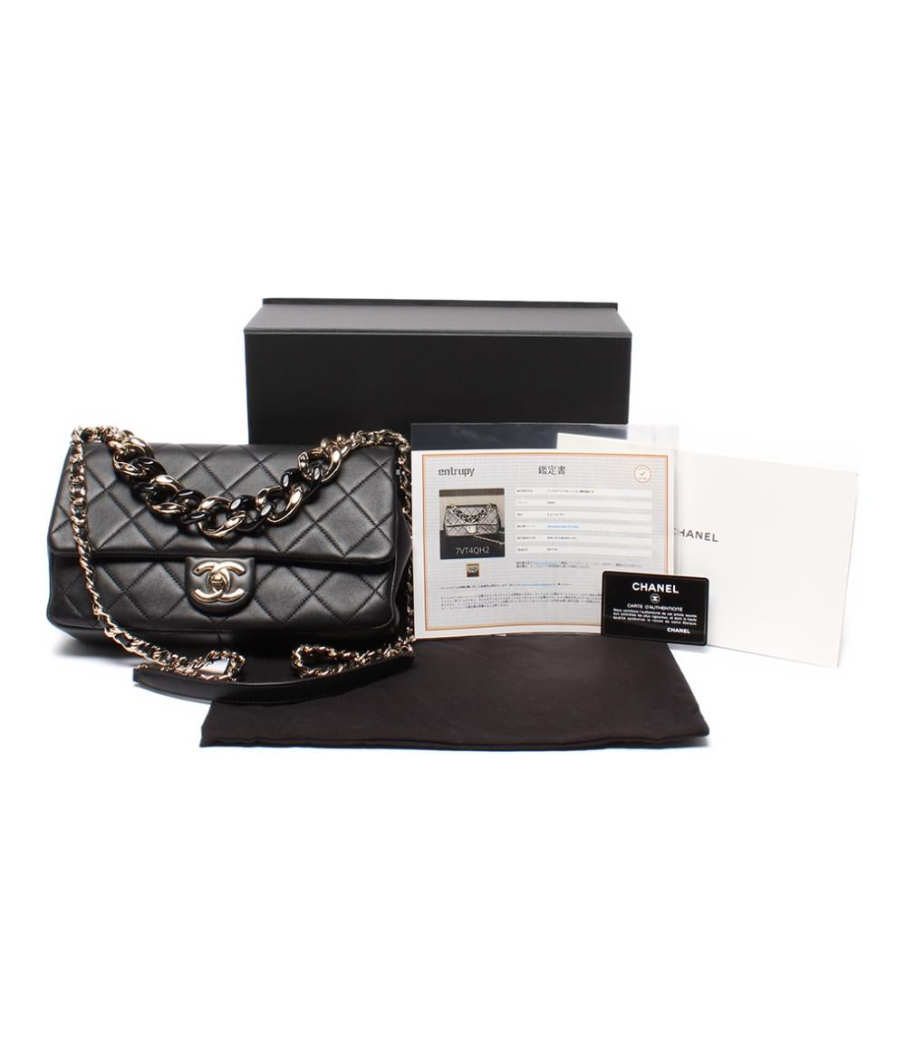 美品 CHANEL 2way チェーンショルダーバッグ マトラッセ ラムスキン ゴールド金具 29番台 AS1353 レディース シャネル