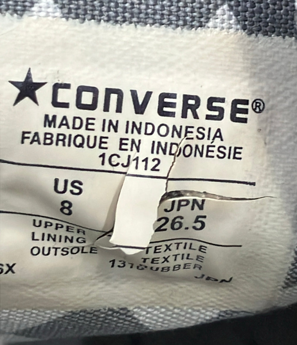 CONVERSE ハイカットスニーカー ジョジョの奇妙な冒険 オールスター HI 1CJ112 メンズ SIZE 26.5 コンバース