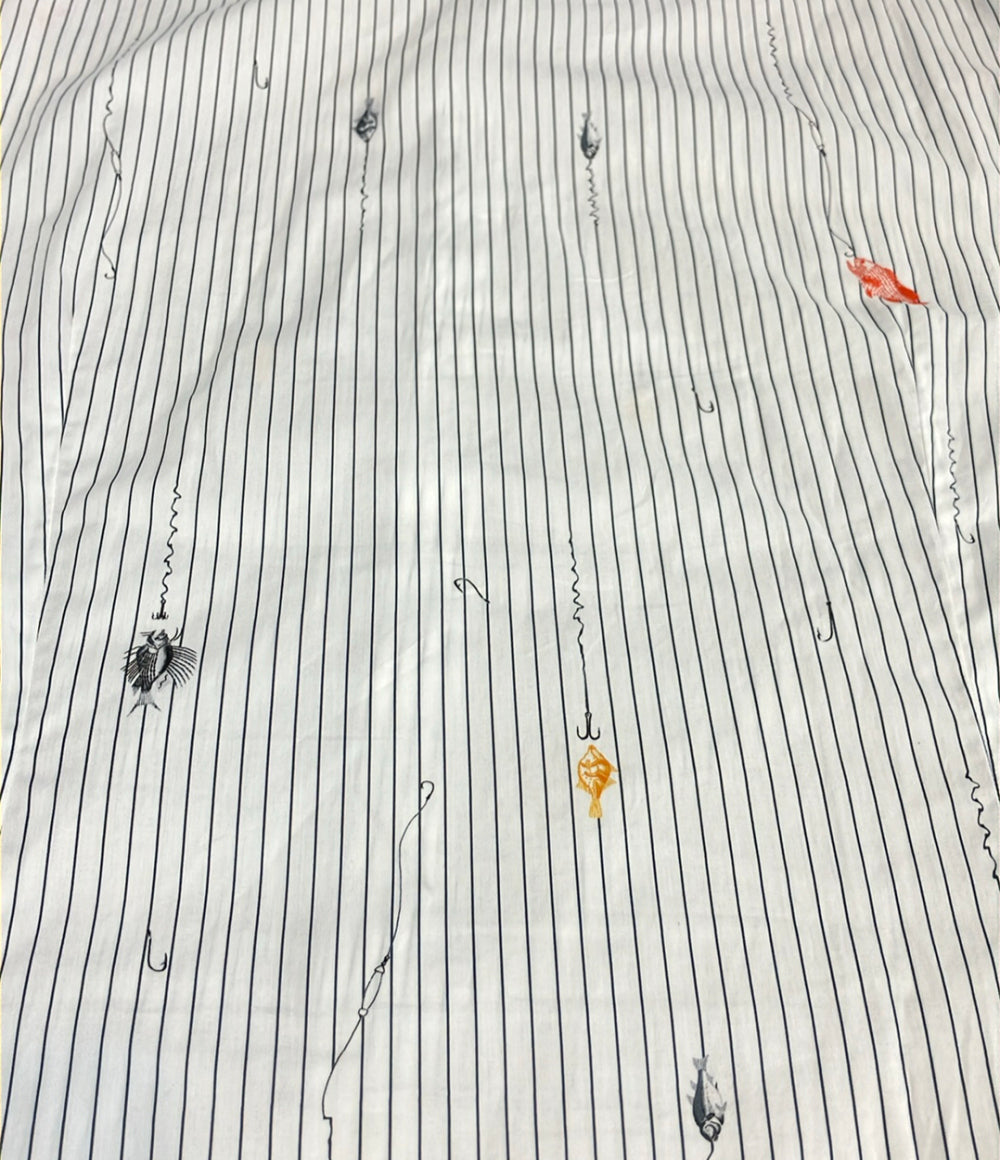 ETRO 長袖 シャツ ストライプ 171-1K320-6254 メンズ SIZE 42 (XS) エトロ