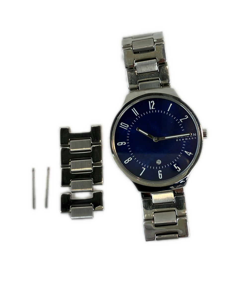 SKAGEN 腕時計 クオーツ ネイビー SKW6519 メンズ スカーゲン