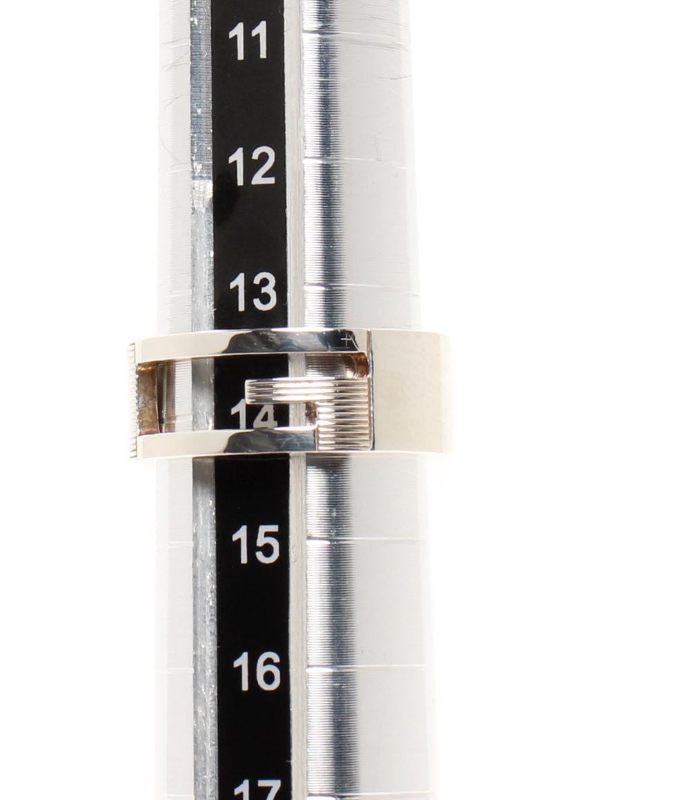 GUCCI リング 指輪 SV925 ブランデッドG レディース SIZE 14号 グッチ