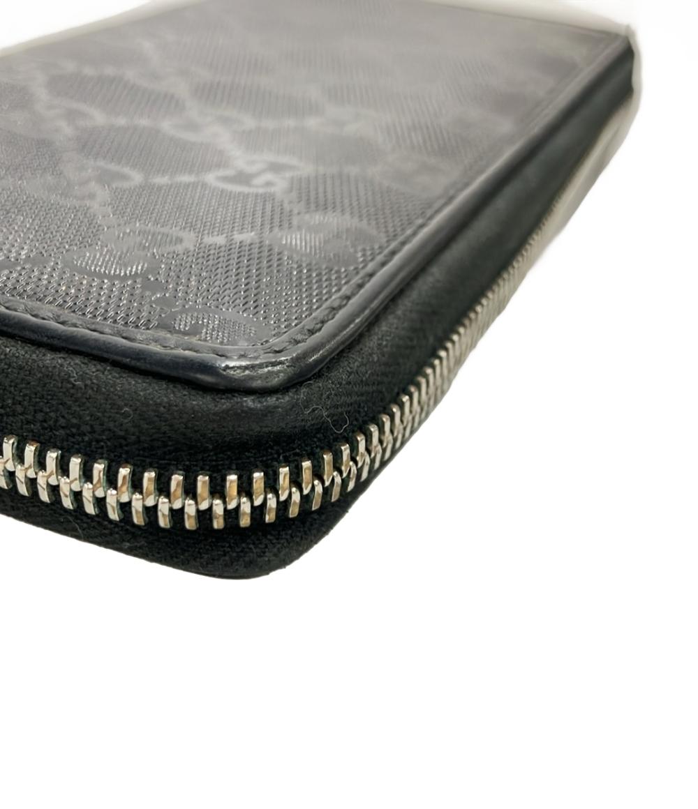 GUCCI ラウンドファスナー長財布 レザー GGインプリメ 307982 203887 レディース グッチ