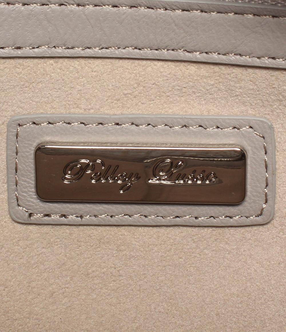 美品 ペレリールッソ 2wayハンドバッグ ショルダーバッグ 斜め掛け レディース Pelley Lusso