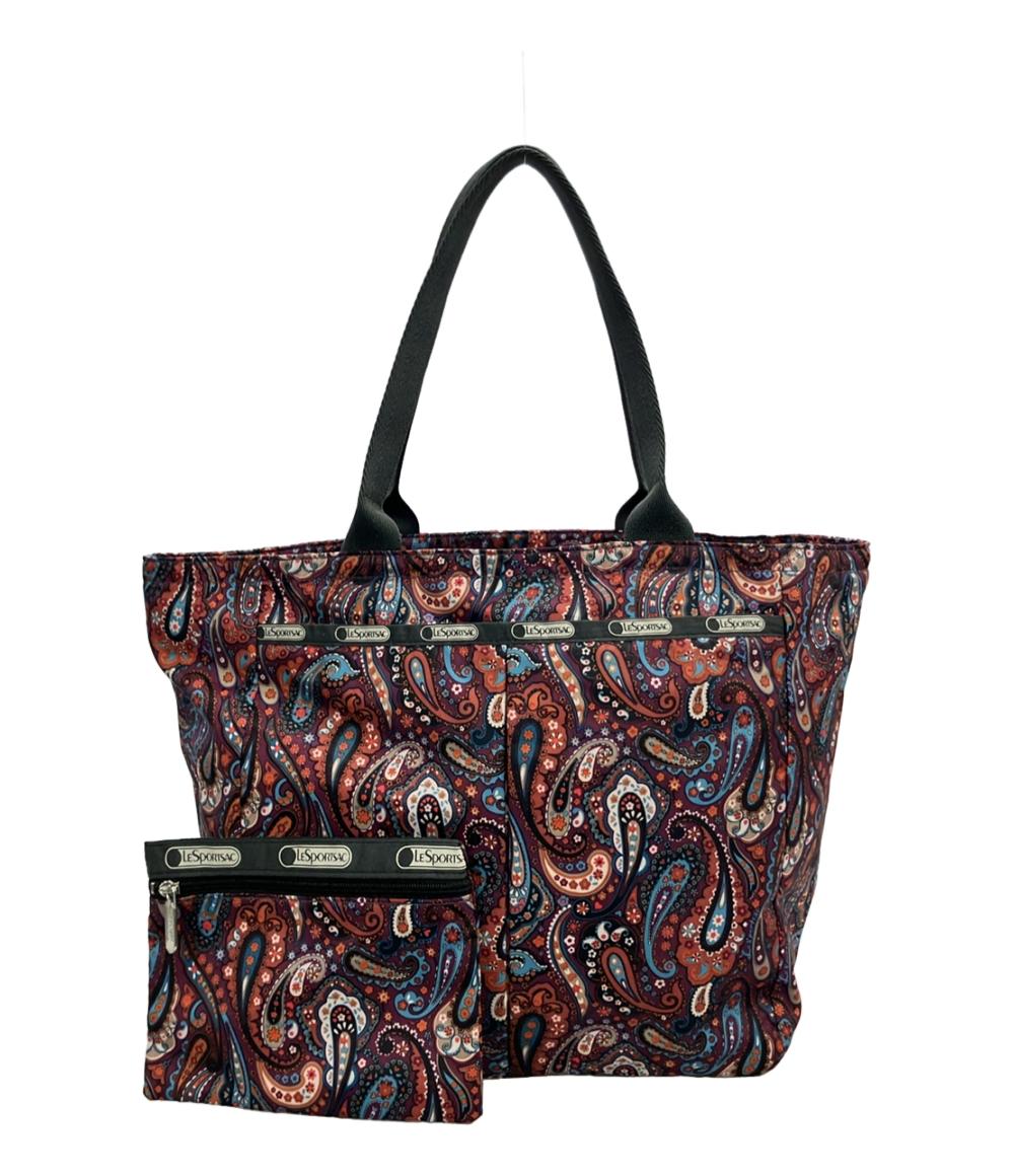 美品 LeSportsac トートバッグ ペイズリー柄 レディース レスポートサック