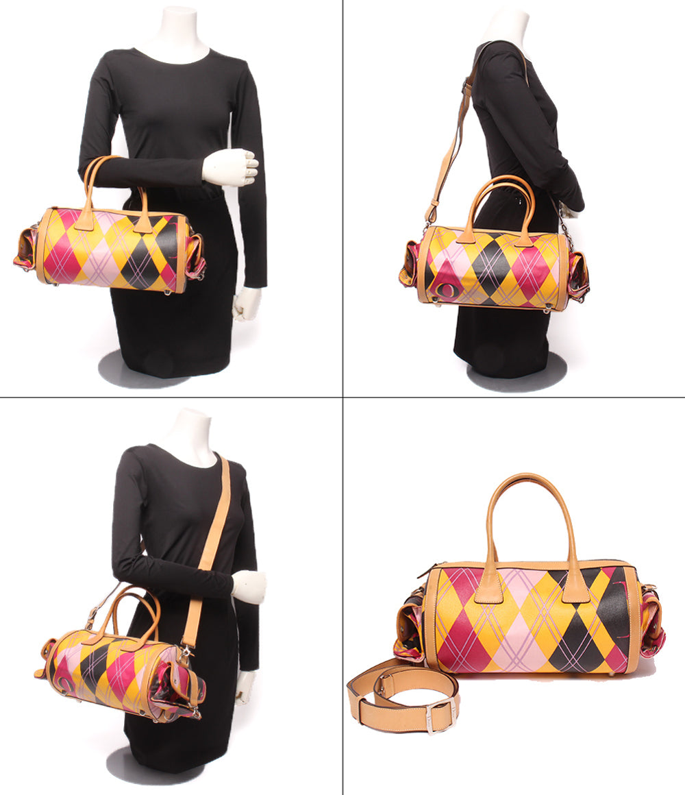 Christian Dior 2WAY ハンドバッグ ショルダーバッグ 肩掛け 斜め掛け ミニボストンバッグ ヴィンテージ レディース クリスチャンディオール
