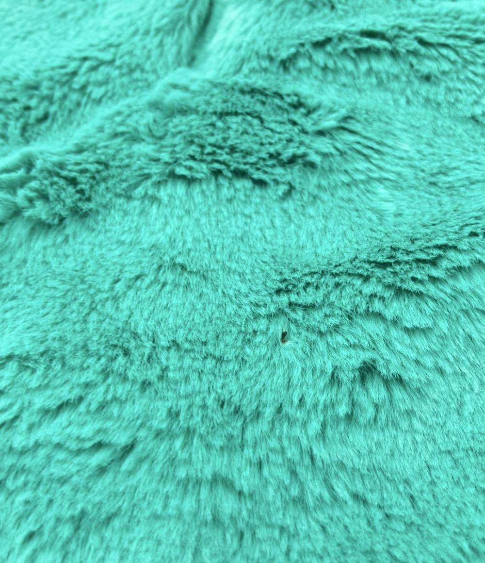 美品 アニエスベー エコファーハーフコート アウター ジャケット レディース SIZE 2 (M) agnes b.