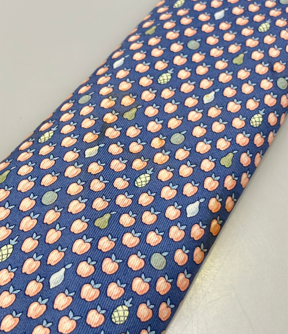 HERMES ネクタイ シルク 100% メンズ エルメス