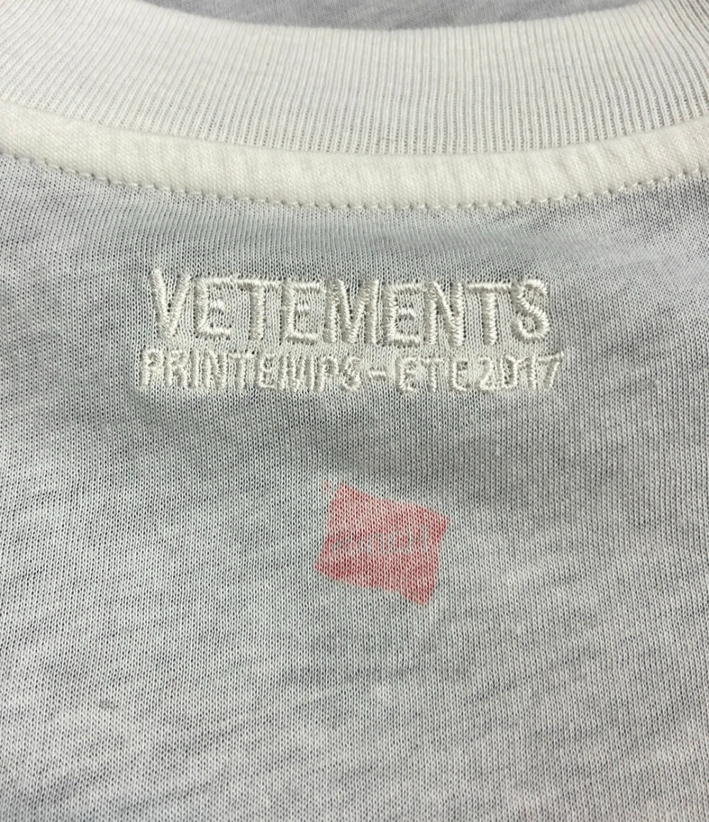 VETEMENTS × Hanes 半袖 アントウェルペン レイヤード Tシャツ メンズ SIZE M ヴェトモン × ヘインズ