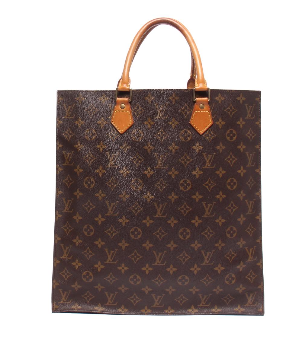 訳あり LOUIS VUITTON トートバッグ ハンドバッグ サックプラ 