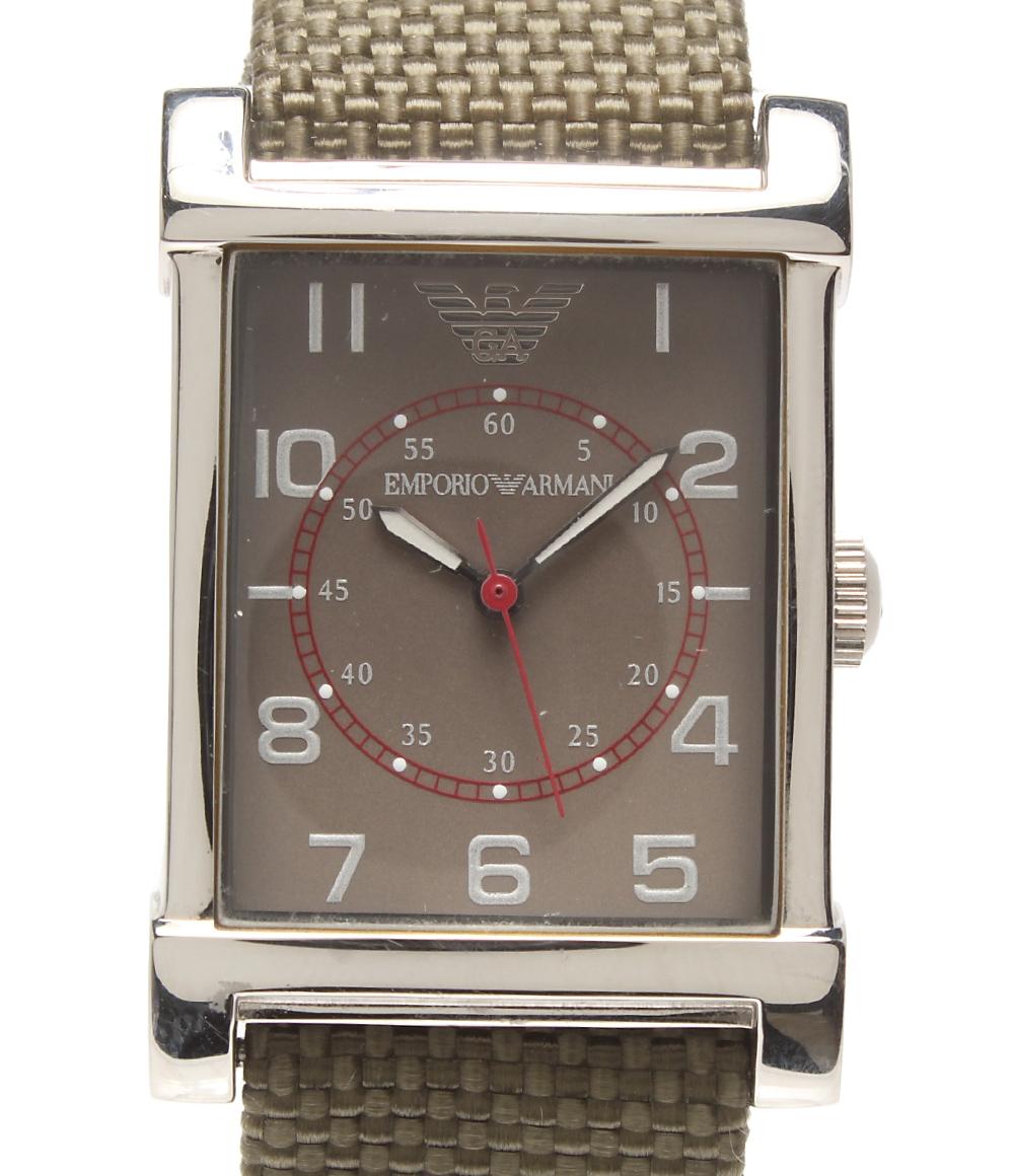 Emporio Armani 腕時計 クオーツ ブラウン AR-0221 メンズ エンポリオ 