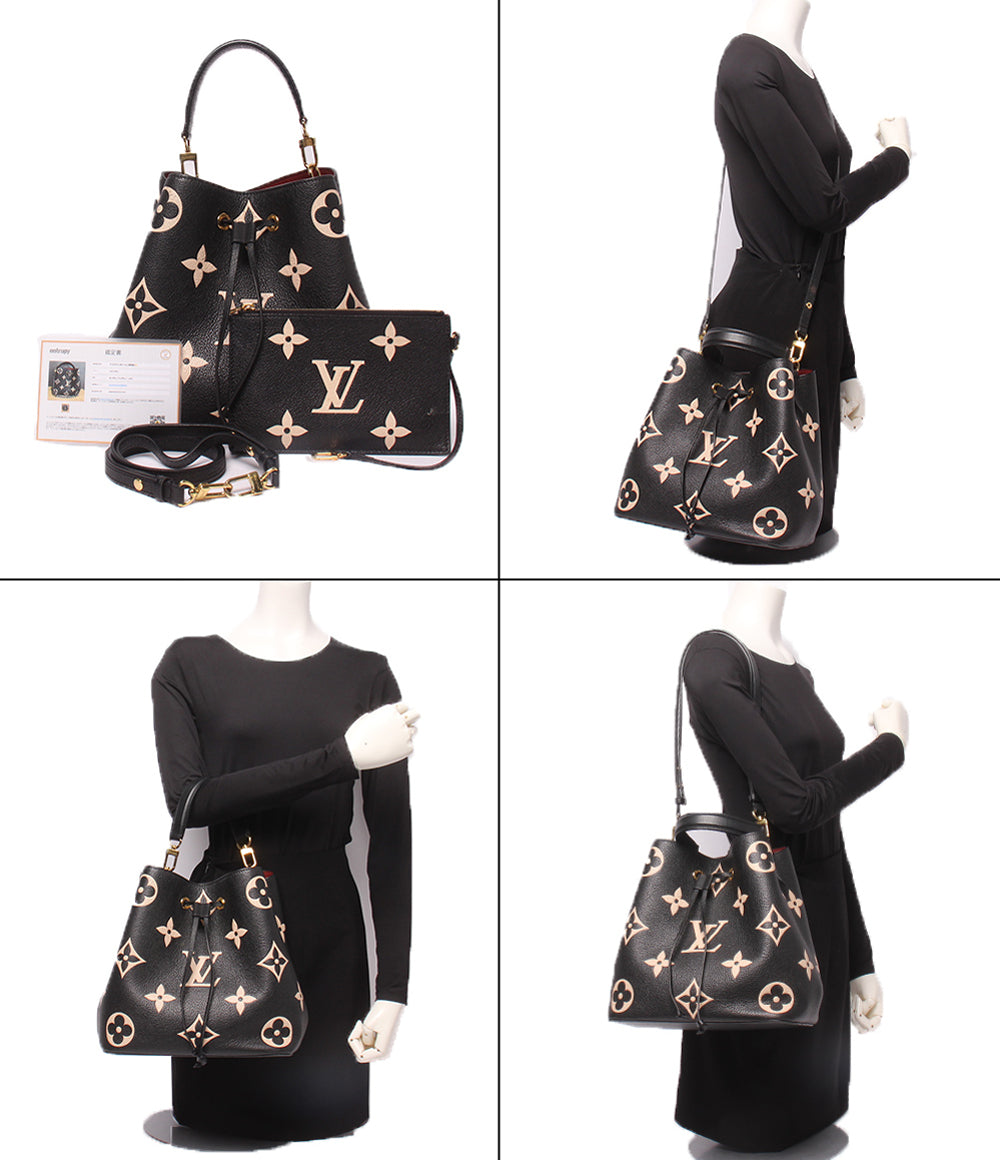 LOUIS VUITTON 2way ショルダーバッグ ハンドバッグ 斜め掛け 肩掛け ネオノエ MM モノグラム アンプラント M45497 レディース ルイ・ヴィトン