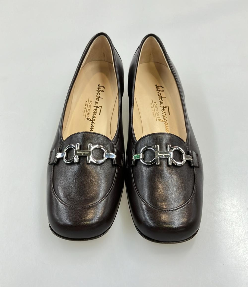 サルヴァトーレフェラガモ パンプス ガンチーニ レディース SIZE 7 1/2 B (XL) Salvatore Ferragamo