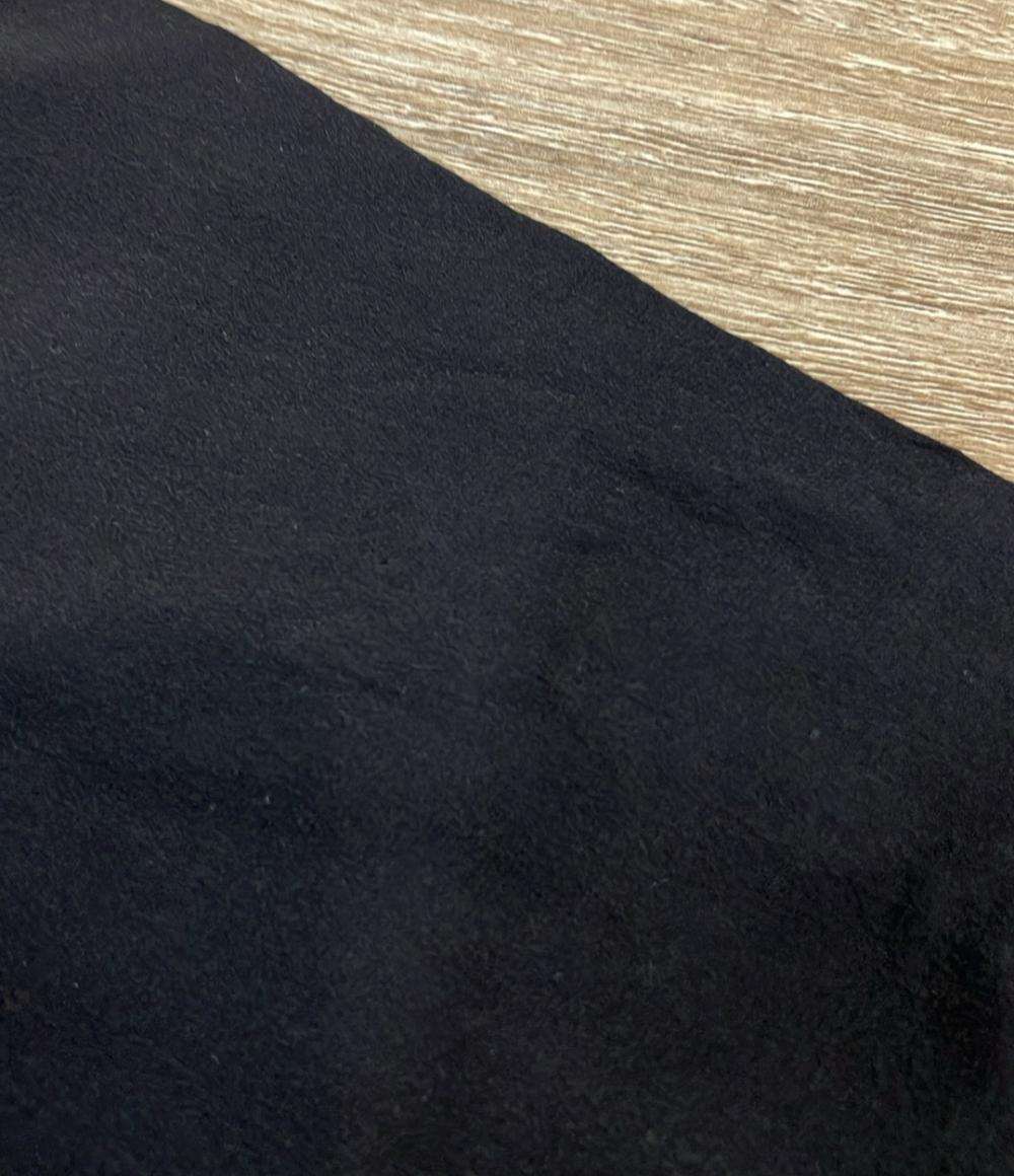 BALENCIAGA 半袖ワンピース シルク100% 変形デザイン ロング Vネック モード フリル 189194 レディース SIZE 38 (M) バレンシアガ