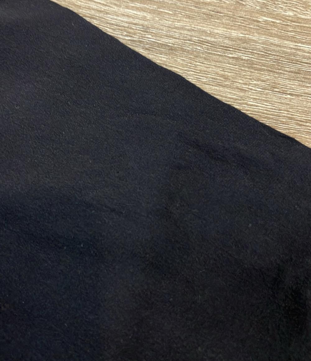 BALENCIAGA 半袖ワンピース シルク100% 変形デザイン ロング Vネック モード フリル 189194 レディース SIZE 38 (M) バレンシアガ