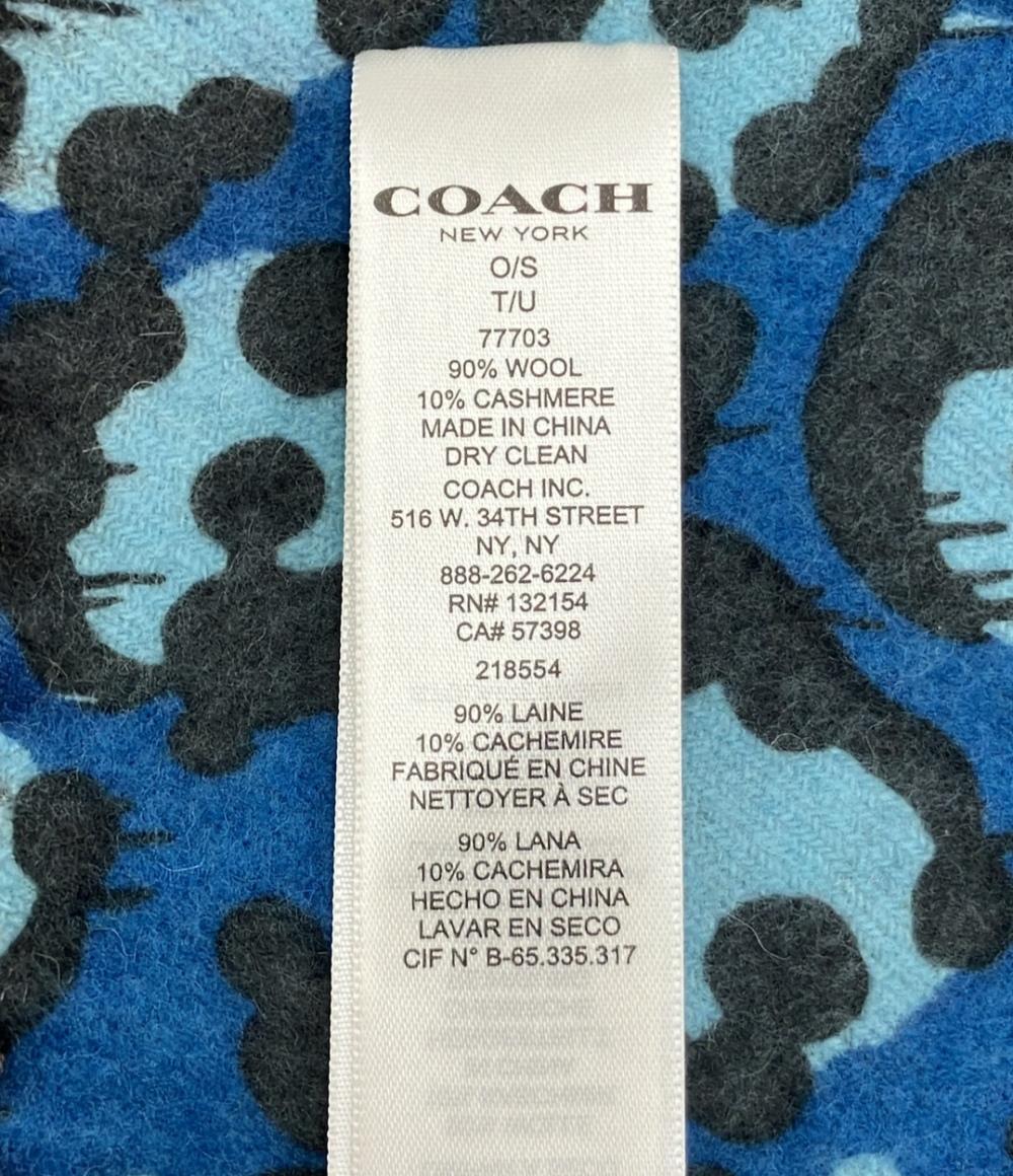 美品 COACH マフラー レディース コーチ