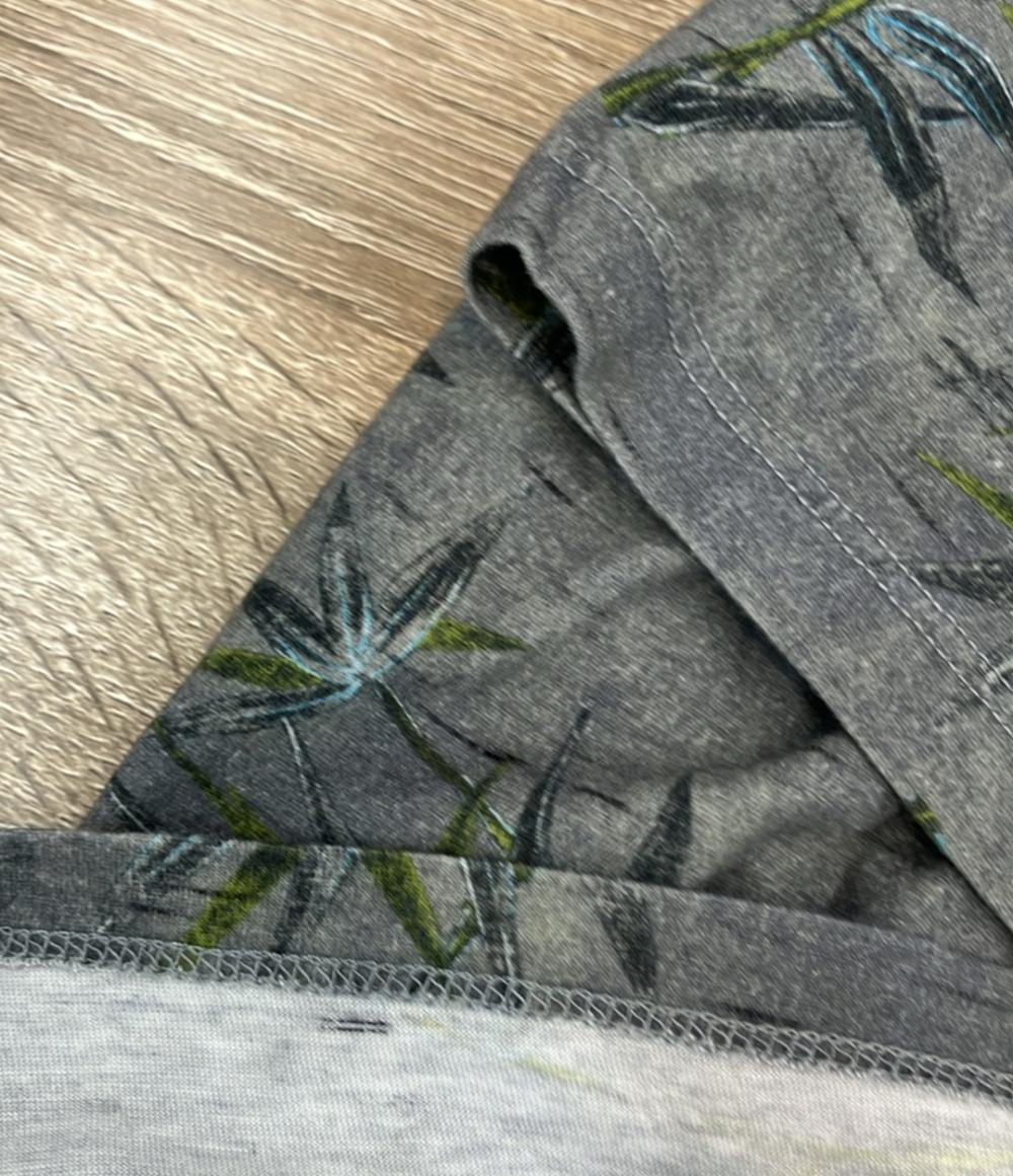 ETRO 半袖Tシャツ 竹柄プリント 和風 1Y020 4085 メンズ SIZE XL エトロ