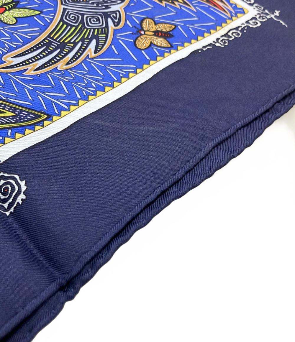 エルメス スカーフ プチカレ シルク 100% パナマのクナ族の伝説 レディース HERMES