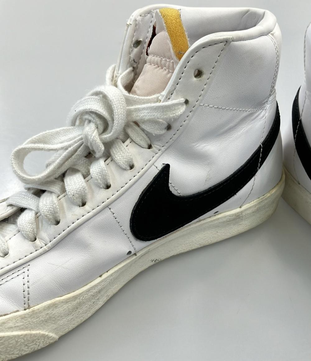 NIKE ミドルカットスニーカー BLAZER MID 77 VINTAGE BQ6806-100 レディース SIZE 23.5 (M) ナイキ