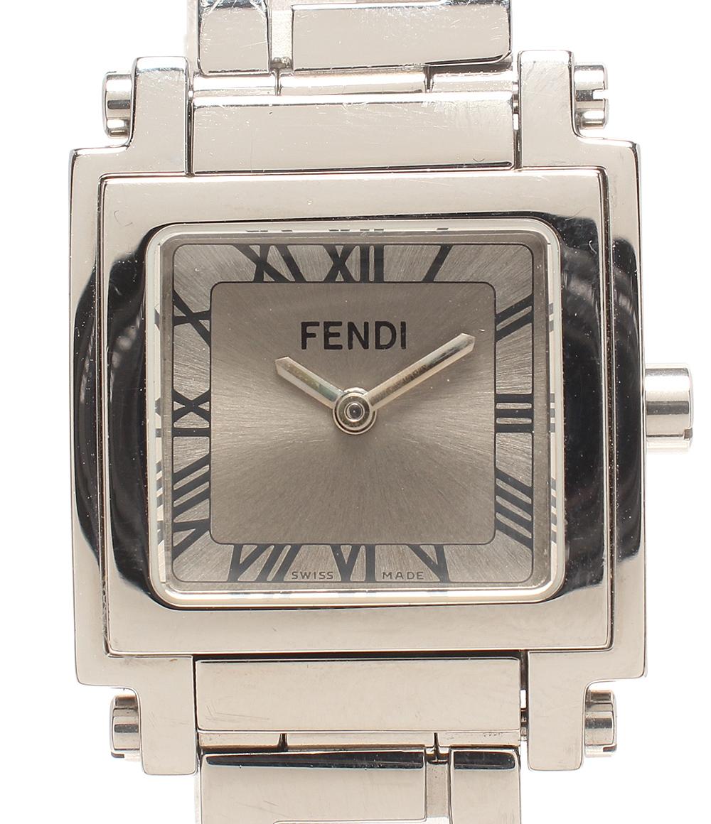 FENDI 腕時計 クオーツ シルバー 051-6000L レディース フェンディ